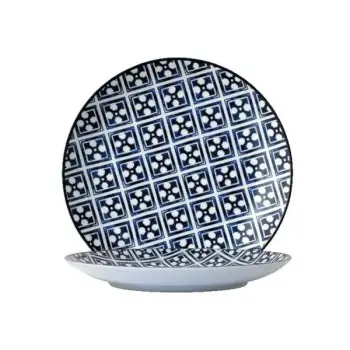 Candour Azure Coupe Plate (D:8.13'') - Set of 24