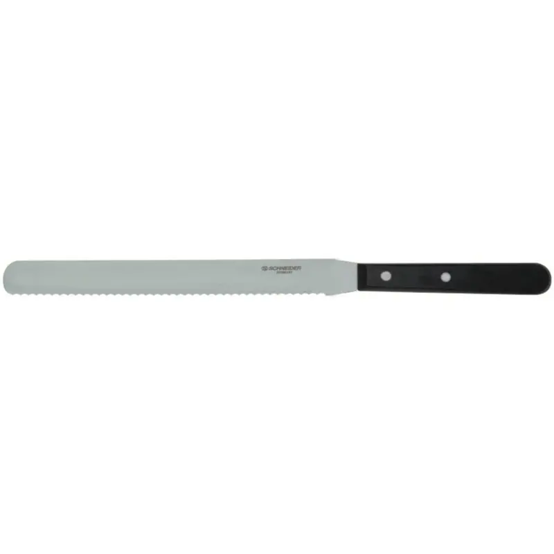 Palette Knife with Scalloped Edge - 310 mm