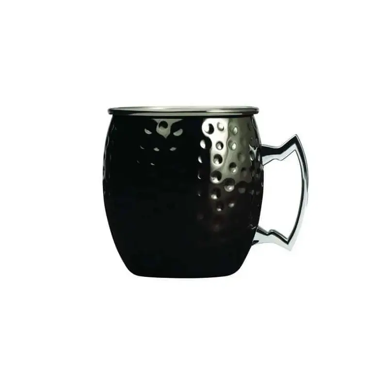 Moscow Mule Black Hammered Cup 16.0 Oz - Set of 12