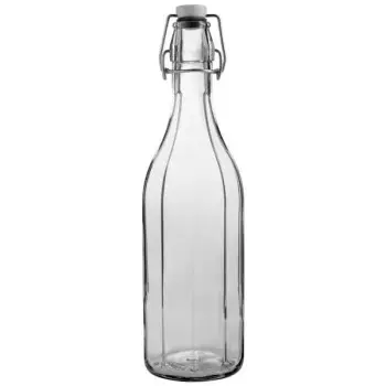 Paneled Swing Top Bottle 25.25 Oz (L:3.3'' X W:3.3'') - Set of 6