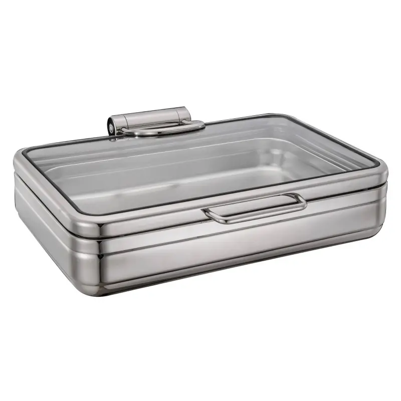 Bon Chef Full - Size Induction Chafer - 8 qt. - Rectangular