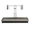 Bon Chef Heated Warming Plate with Dual Heat Lamp - 48" x 22"