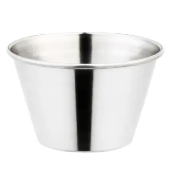 Bon Chef Stainless Steel Ramekin - 2.5 oz. - Set of 144