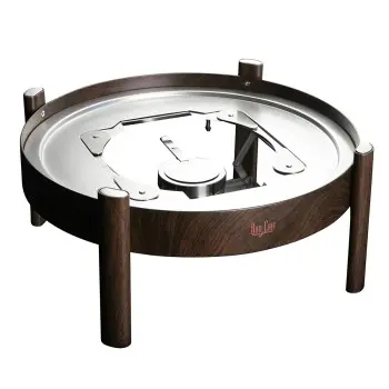 Bon Chef Slim Induction Stand - Full Size - Rectangle - Mahogany