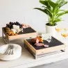 Bon Chef Oak Tray - Square - 12.75"