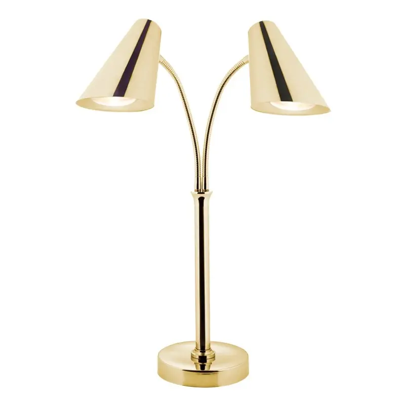 Bon Chef Double Heat Lamp - Gold PVD Finish Bon Chef Double Heat Lamp - Gold PVD Finish