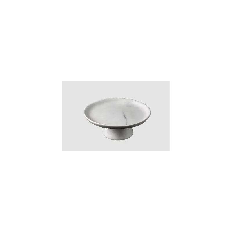 Elegant Cake Stand - Handcrafted Stoneware - 17 x 6.6 cm - Set of 6 Elegant Cake Stand - Handcrafted Stoneware - 17 x 6.6 cm - Set of 6