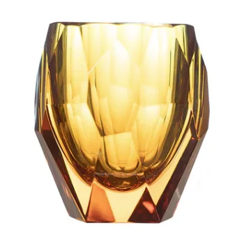 Bold Drinkware Vanity 7.5oz Amber Tumbler - Set of 12