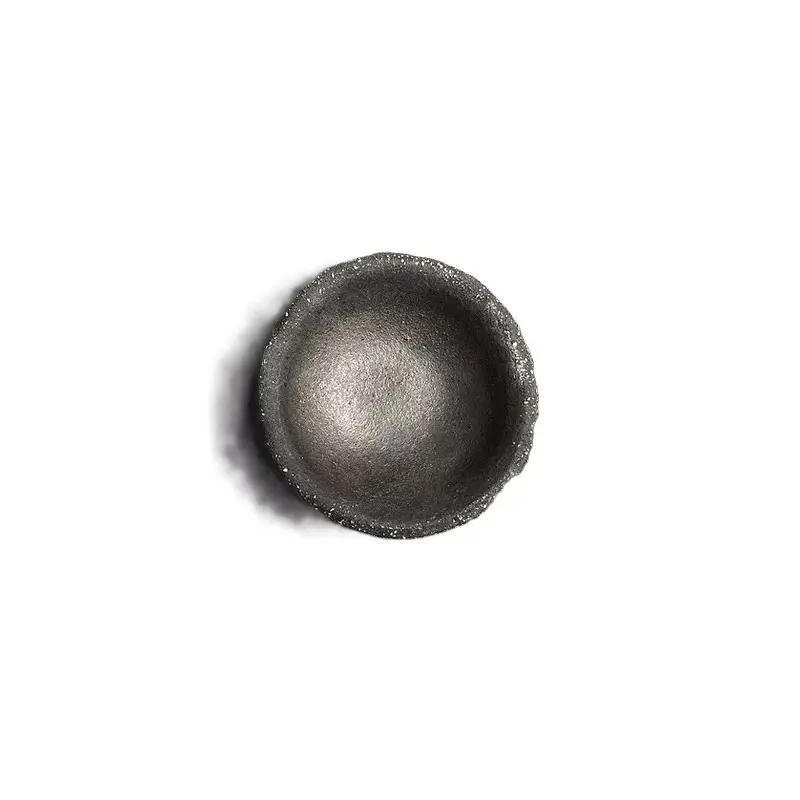 Artisan Handcrafted Mini Black Bowl - Dia: 8cm - Case of 6 Artisan Handcrafted Mini Black Bowl - Dia: 8cm - Case of 6