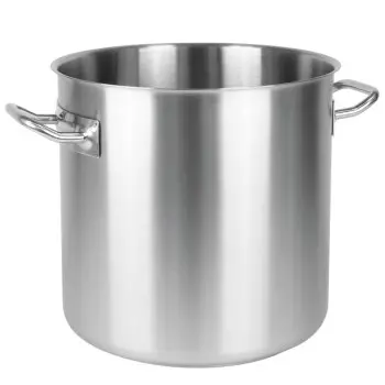 Cristel Stainless Steel Large Stockpot - 14" 38 Qt