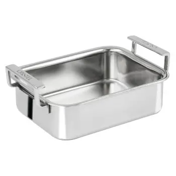 Cristel 3-Ply Stainless Steel Roaster - 4" x 4.5" x 2"