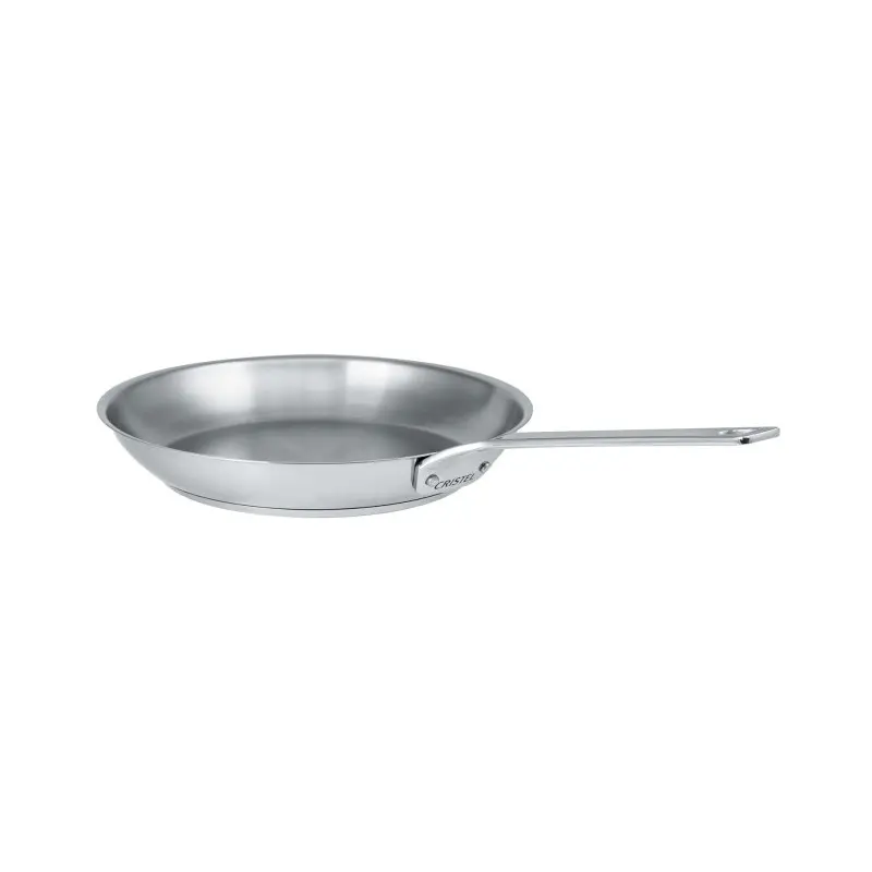 Cristel Stainless Steel Frying Pan - 12"