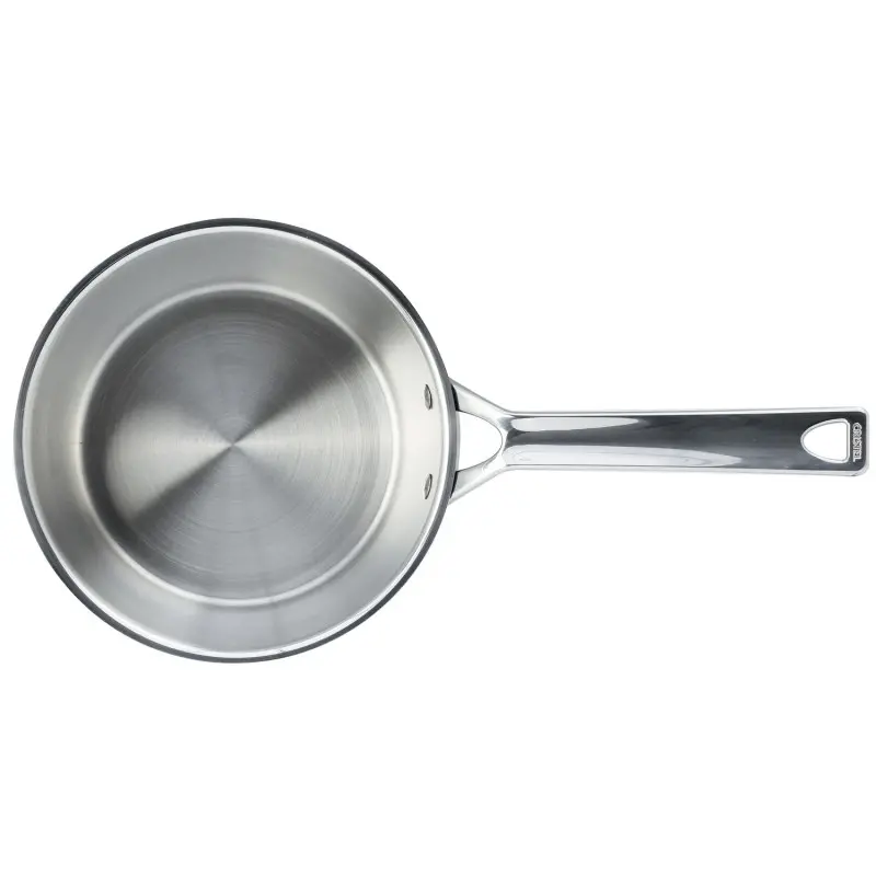 Cristel Stainless Steel Saucepan Without Lid - 7" 2 qt