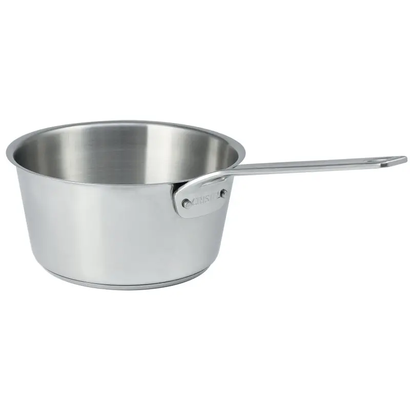 Cristel Stainless Steel Saucepan Without Lid - 6" 1.50 qt Cristel Stainless Steel Saucepan Without Lid - 6" 1.50 qt