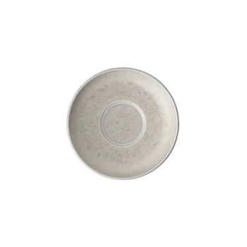 Villeroy & Boch Perlemor Sand Collection Fine Porcelain Espresso Saucer - 120 x 120 x 20 mm - 6 pcs set.