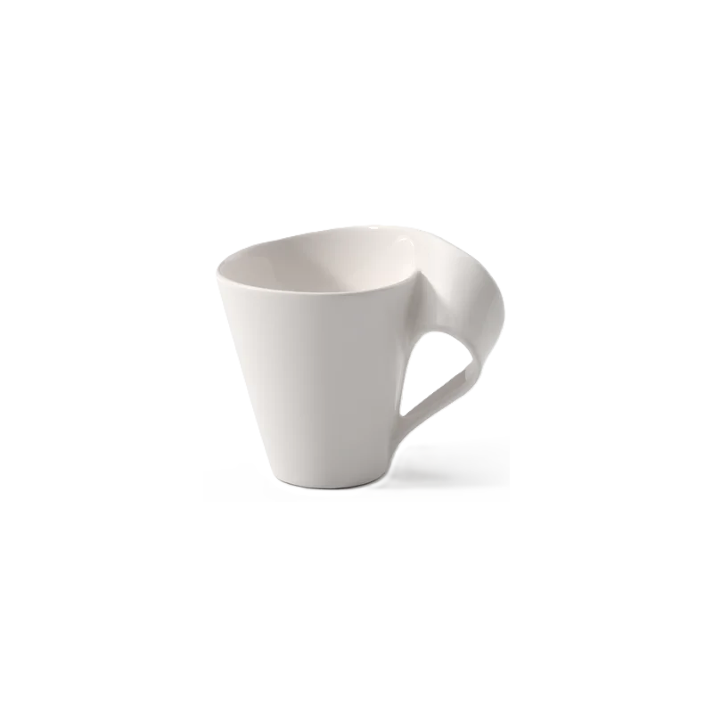 Villeroy & Boch NewWave Caffe Collection Fine Porcelain Mug with handle - - 6 pcs set.