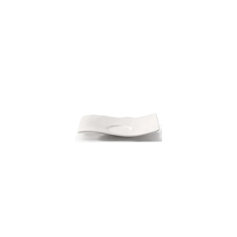 Villeroy & Boch NewWave Caffe Collection Fine Porcelain Saucer - 180 x 150 mm - 6 pcs set.