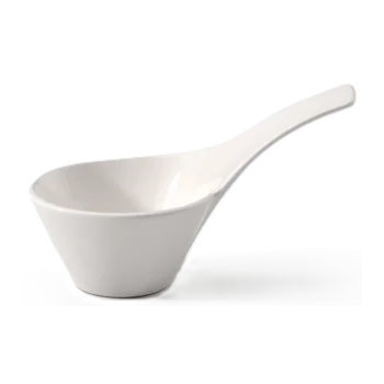 Villeroy & Boch NewWave Collection Fine Porcelain Dip bowl with handle - - 4 pcs set.
