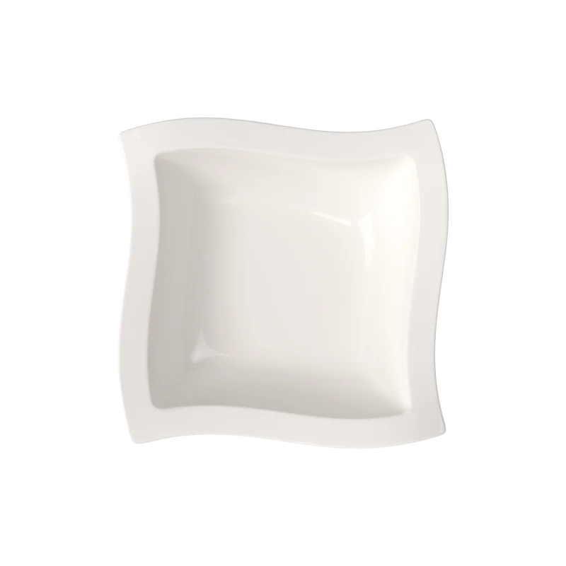 Villeroy & Boch NewWave Collection Fine Porcelain Salad bowl - 330 x 330 mm - 1 pc set.