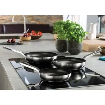 Mepra Stile By Pininfarina Frying Pan - 8" Dia - Mirror