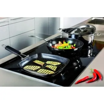 Mepra Glamour Diamond Non-Stick Wok 11.02" - 1 Piece - Stainless Steel