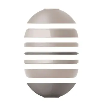 Villeroy & Boch Iconic La Boule Collection Fine Porcelain La Boule Pure Beige - 240 x 235 mm - 1 pc set.