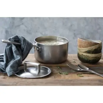 Mepra Attiva Pewter Kitchen Set - 8 Pcs.