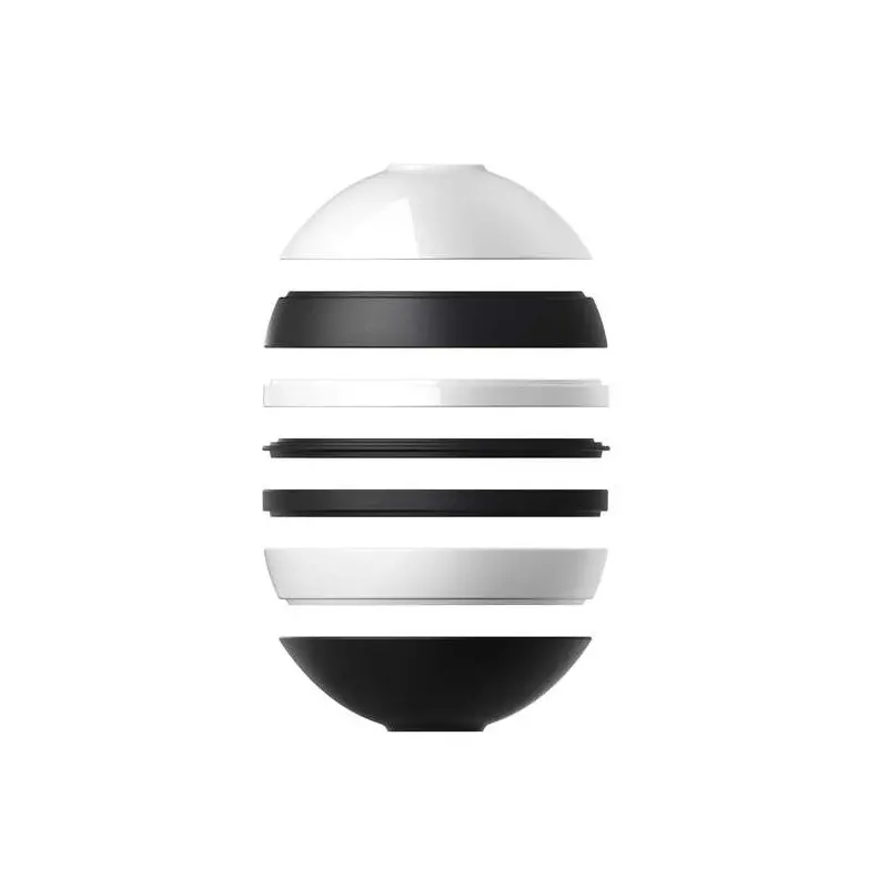 Villeroy & Boch Iconic La Boule Collection Fine Porcelain La Boule black & white - 240 x 235 mm - 1 pc set.