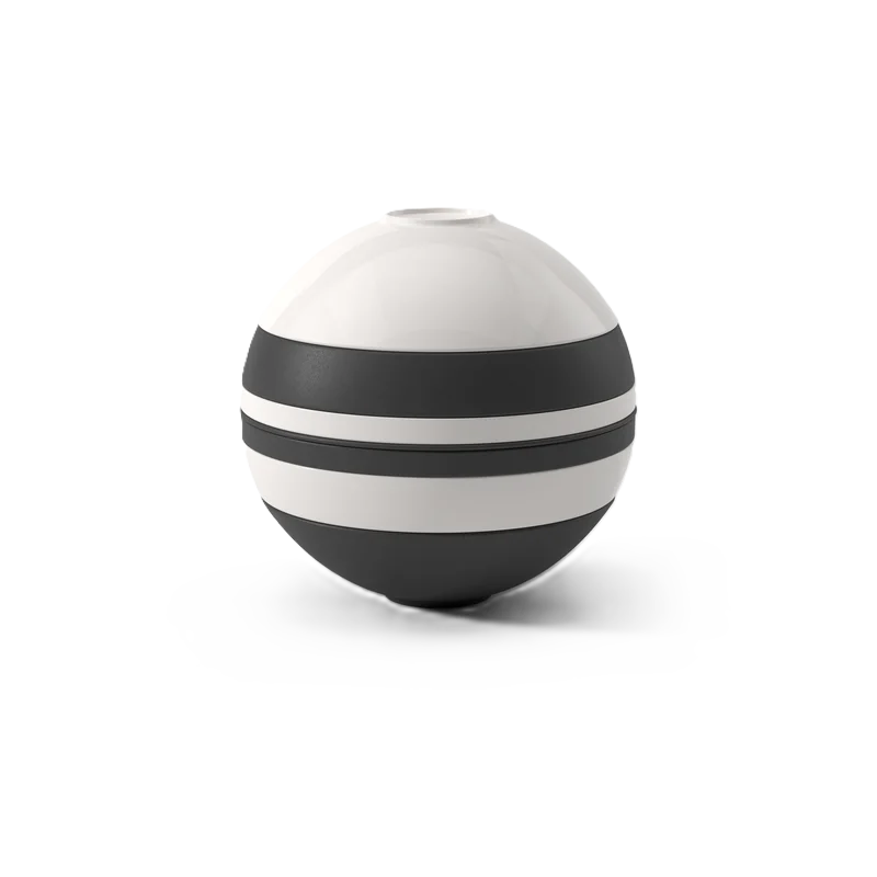 Villeroy & Boch Iconic La Boule Collection Fine Porcelain La Boule black & white - 240 x 235 mm - 1 pc set.