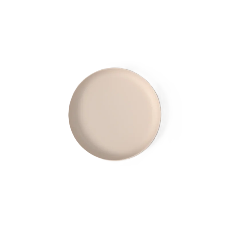 Villeroy & Boch Iconic La Boule Collection Fine Porcelain Bowl flat beige matt - 240 x 40 mm - 6 pcs set.
