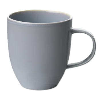 Villeroy & Boch Crafted Blueberry Collection Fine Porcelain Mug with handle - 120 x 90 x 100 mm - 6 pcs set.