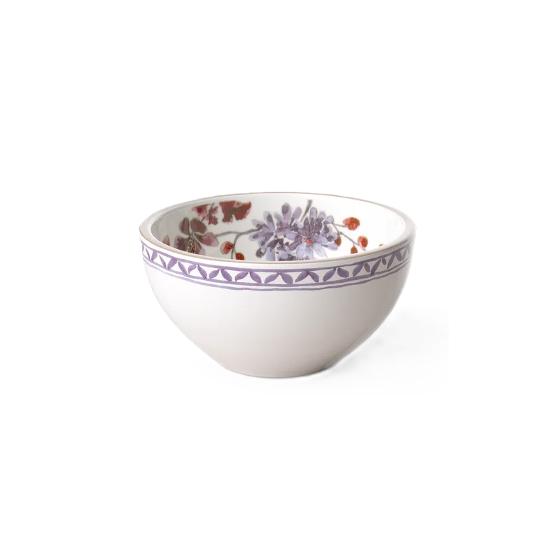 Villeroy & Boch Artesano Prov Lavendel Collection Fine Porcelaine Bowl - - 4 pcs set. Villeroy & Boch Artesano Prov Lavendel Collection Fine Porcelaine Bowl - - 4 pcs set.