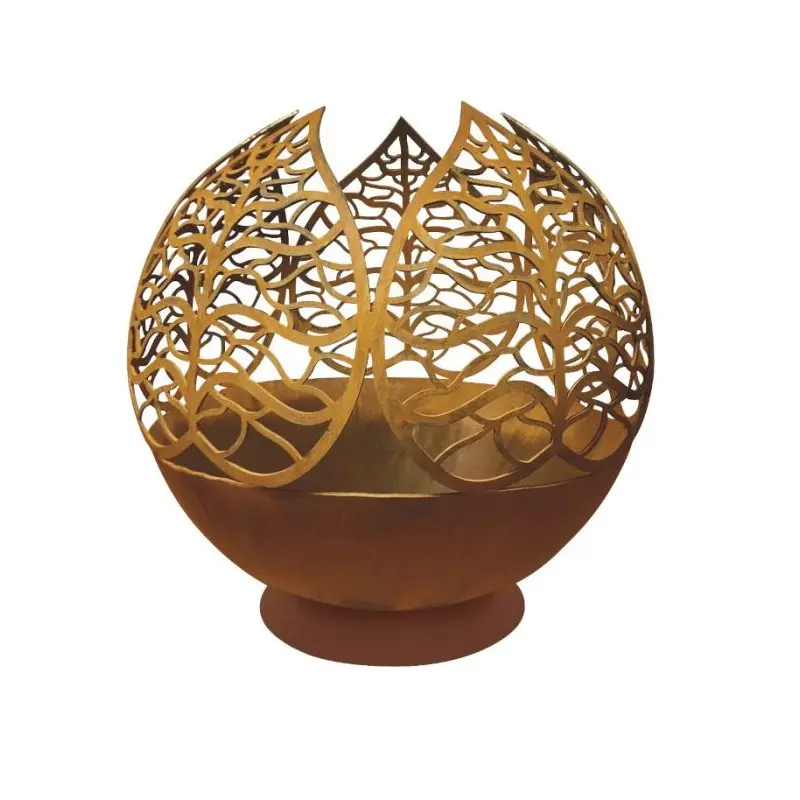 Atlantis Collection Decorative Sphere - Chrome Steel - Dia: 48 cm