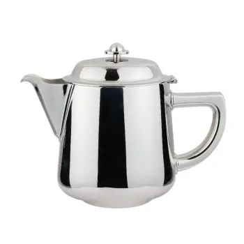 Impero Collection Tea Pot - Stainless Steel 18-10 - set of 6 - 8 cups - cl 135