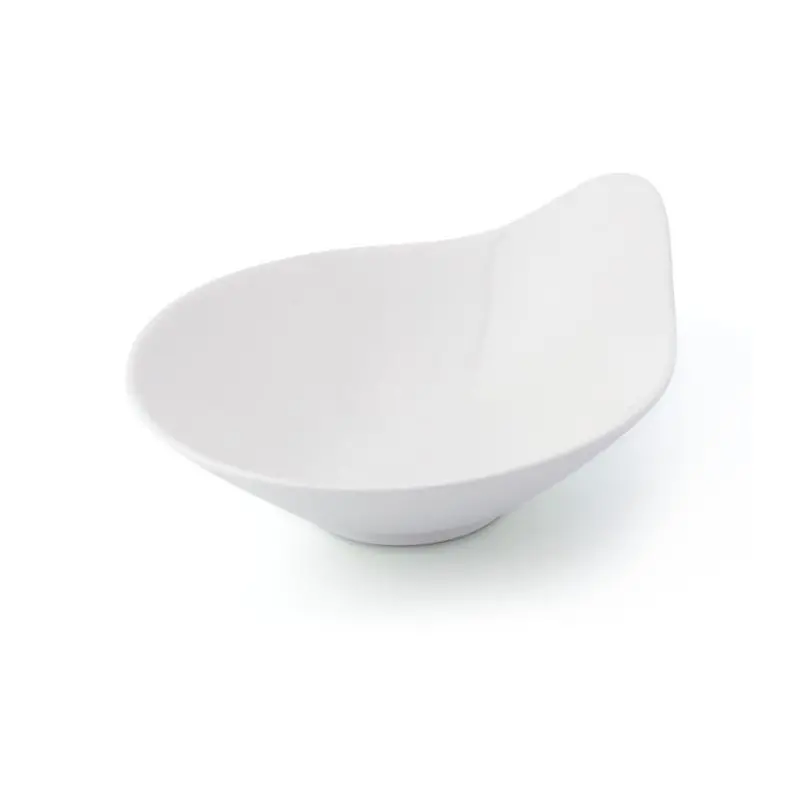 Dyonisio Collection Ivory Drop Bowl - Alumina Porcelain - set of 8 - 16.5 x 14.5 h 6.5 cm Dyonisio Collection Ivory Drop Bowl - Alumina Porcelain - set of 8 - 16.5 x 14.5 h 6.5 cm