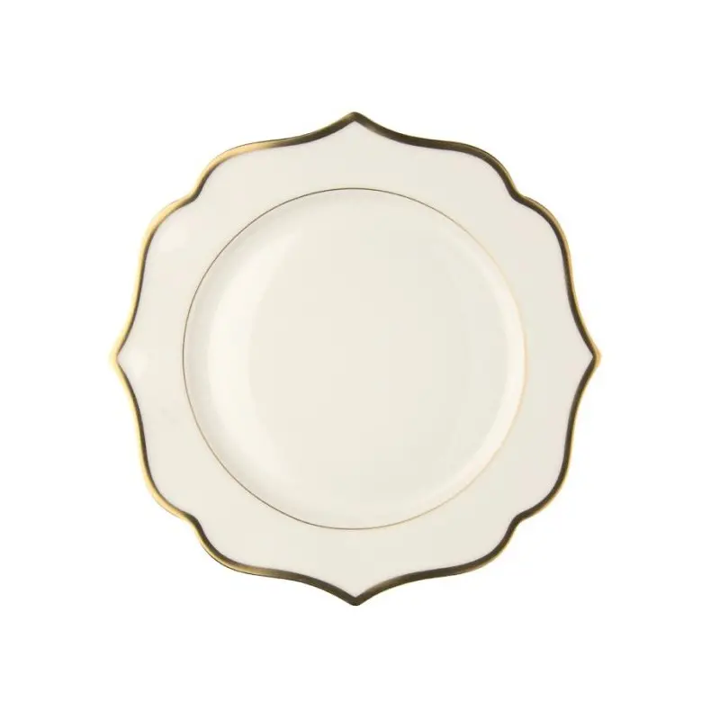 Anemone Collection Charger Plate With Gold Rims - Bone China - set of 4 - Dia: 32 cm Anemone Collection Charger Plate With Gold Rims - Bone China - set of 4 - Dia: 32 cm