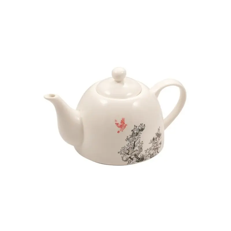 Kerasia Collection Ivory Tea Pot - Alumina Porcelain - set of 3 - 80 cl Kerasia Collection Ivory Tea Pot - Alumina Porcelain - set of 3 - 80 cl