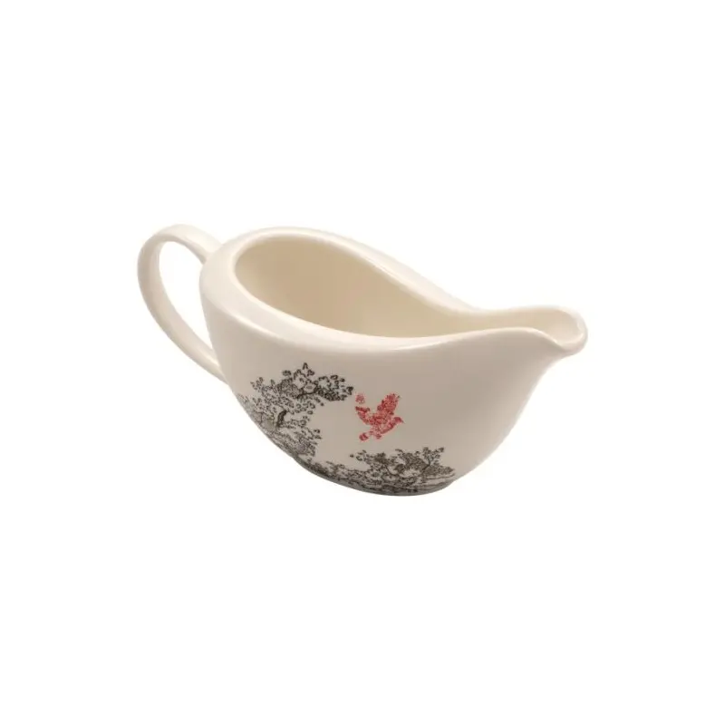 Kerasia Collection Ivory Gravy Boat - Alumina Porcelain - set of 6 - 14 cl Kerasia Collection Ivory Gravy Boat - Alumina Porcelain - set of 6 - 14 cl