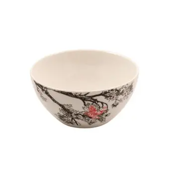 Kerasia Collection Ivory Bowl - Alumina Porcelain - set of 12 - Dia: 11.5 h 5.5 cm