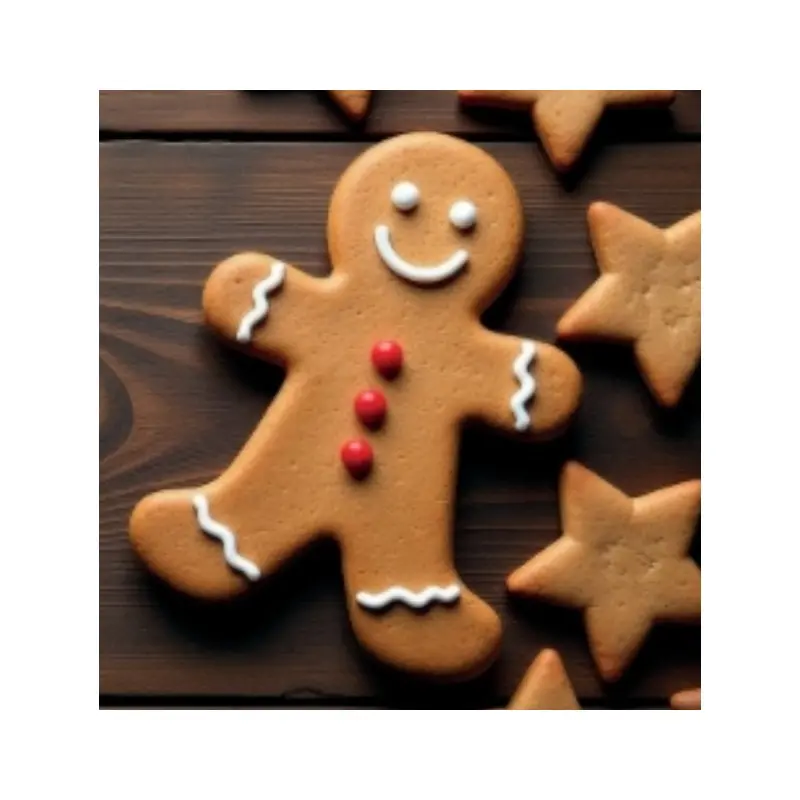 Stainless Steel Gingerbread Man Cookie Cutter - 140mm x 90mm - Mallard Ferriere