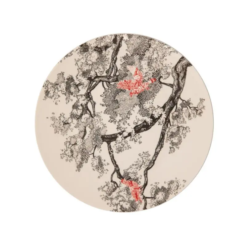 Kerasia Collection Ivory Dinner Plate - Alumina Porcelain - set of 4 - Dia: 26 h 2 cm