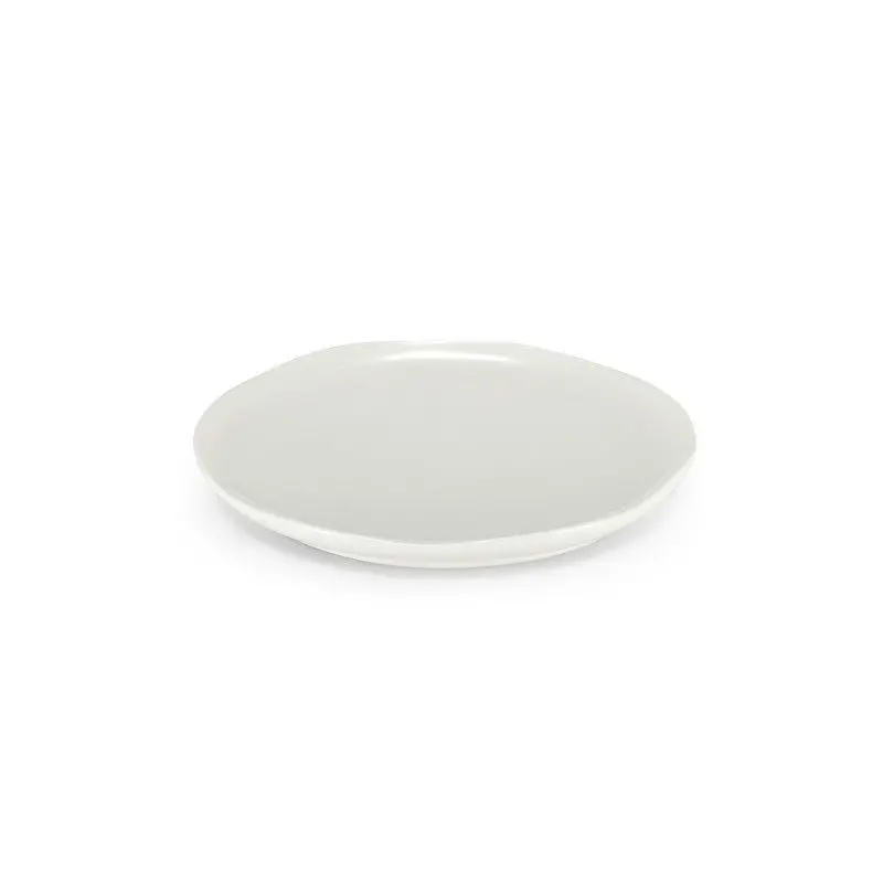 Aphros Collection Shiny And Matte White Lid For Mug-Tea Cup - New Bone China - set of 12 - Dia: 9.5 x h 1 cm - Le Coq Porcelain