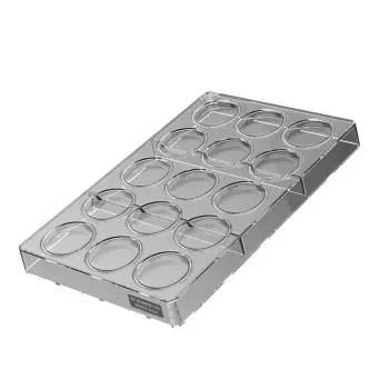 Silikomart Professional Kit Bonbon Ice Pastry and Ice Cream Mold - ø 44 mm x h 5 mm - 33 ml - 15 cavity