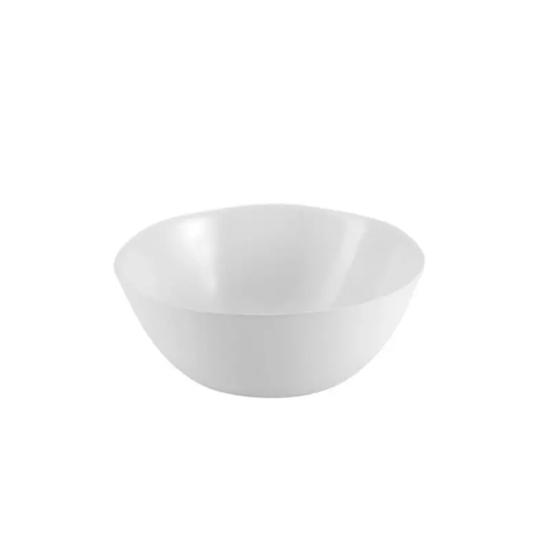 Aphros Collection Shiny And Matte White Bowl - New Bone China - set of 4 - Dia: 28 cm
