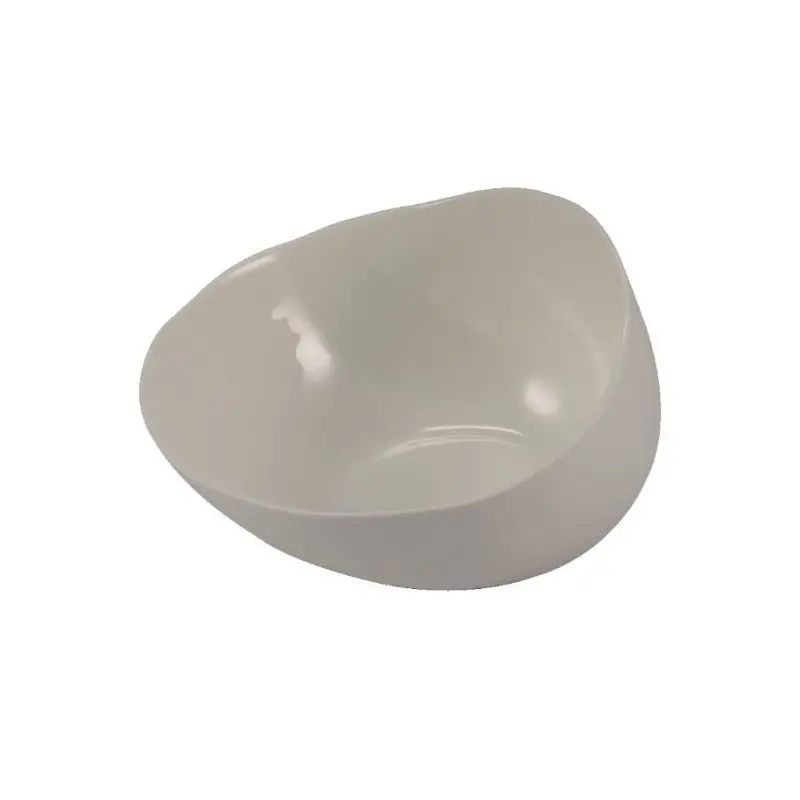 Aphros Collection Slanting Bowl Shiny And Matte White - New Bone China - set of 6 - 12.5 x 12.5 h 7 cm Aphros Collection Slanting Bowl Shiny And Matte White - New Bone China - set of 6 - 12.5 x 12.5 h 7 cm