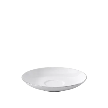 Villeroy & Boch Anmut Platinum No.1 Collection Fine Bone Porcelain Saucer - 150 mm - 6 pcs set.