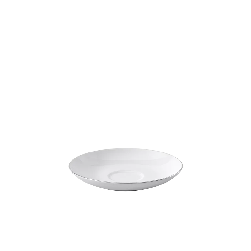 Villeroy & Boch Anmut Platinum No.1 Collection Fine Bone Porcelain Saucer - 150 mm - 6 pcs set. Villeroy & Boch Anmut Platinum No.1 Collection Fine Bone Porcelain Saucer - 150 mm - 6 pcs set.