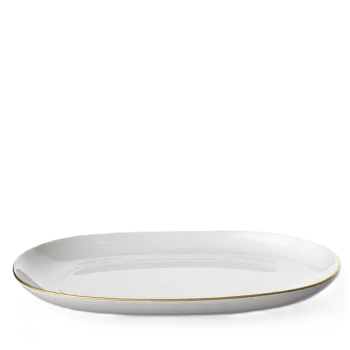 Villeroy & Boch Anmut Gold Collection Fine Bone Porcelain Pickle dish - 200 mm - 1 pc set.