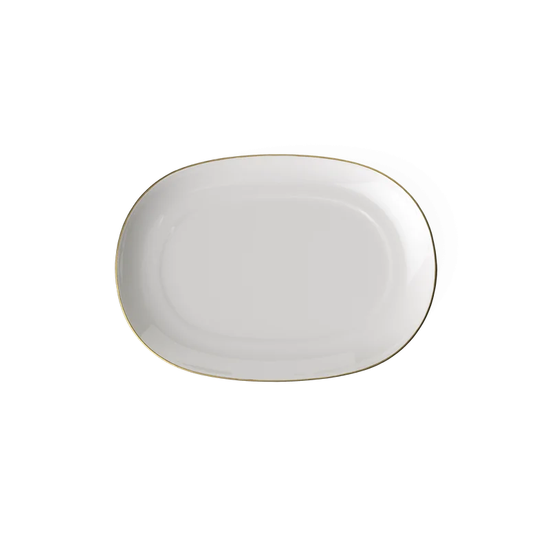 Villeroy & Boch Anmut Gold Collection Fine Bone Porcelain Pickle dish - 200 mm - 1 pc set. Villeroy & Boch Anmut Gold Collection Fine Bone Porcelain Pickle dish - 200 mm - 1 pc set.