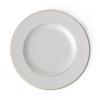 Villeroy & Boch Anmut Gold Collection Fine Bone Porcelain Flat plate - 280 mm - 6 pcs set.